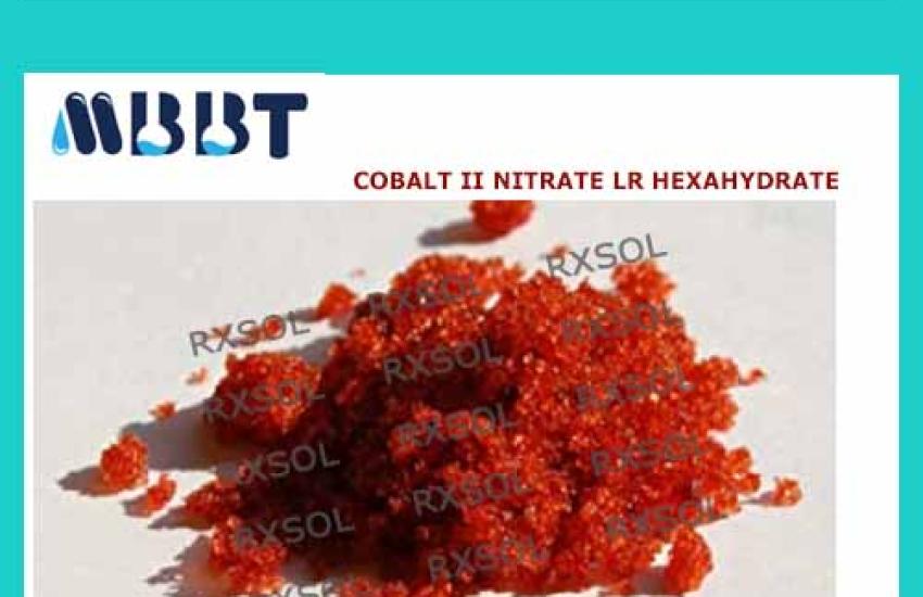 COBALT II NITRATE LR HEXAHYDRATE