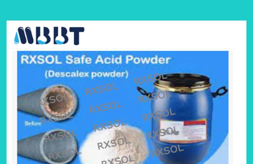 Safe Acid Descale Powder