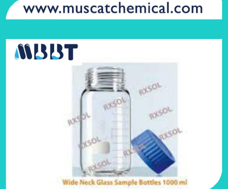 Wide Neck Glass Sample Bottles 500 ml
